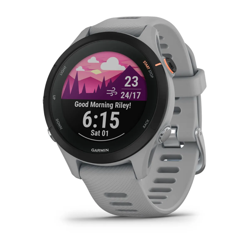 Garmin Forerunner 255S GPS Watch in Powder Grey-2